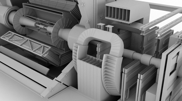 3dsmax large hadron collider - - Large Hadron Collider (LHC) - ALICE by Tornado Studio