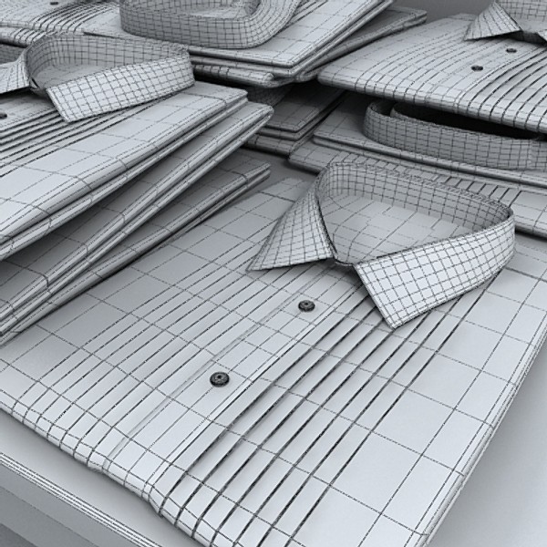 3ds max formal shirts - formal shirts by monkeyodoom