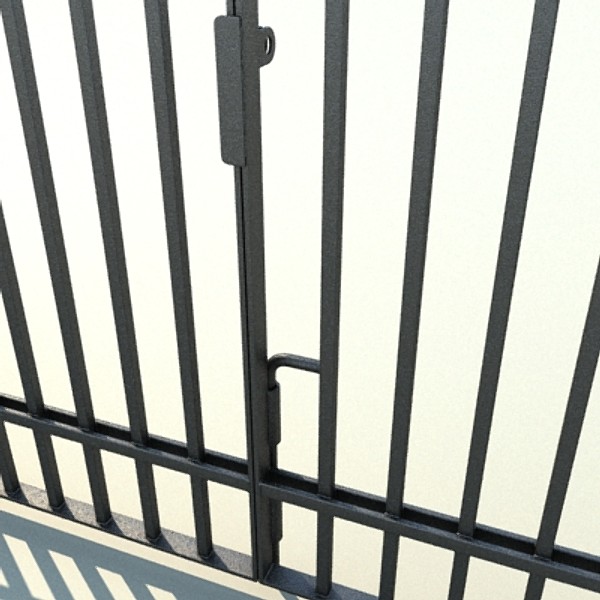 3d model driveway gate - gate.zip by Peter Zk