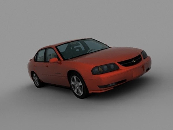 3d model of chevrolet impala ls - 2003 Chevrolet Impala LS - obj by Cardesign3D
