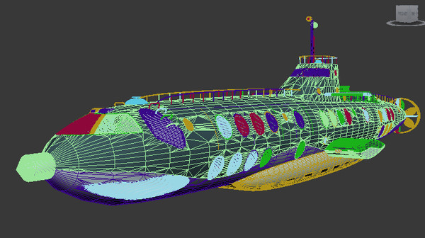 large luxury submarine max - Large Luxury Submarine by Imagetek3D