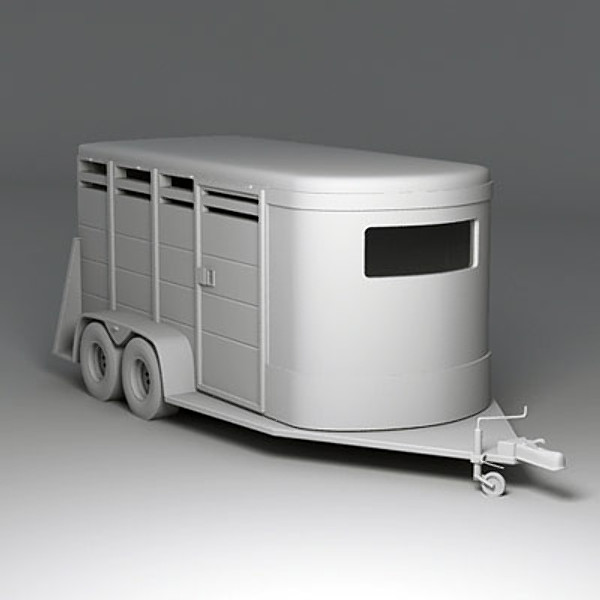 maya horse trailer - Horse & Trailer by QLEE