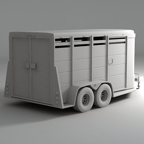 maya horse trailer - Horse & Trailer by QLEE