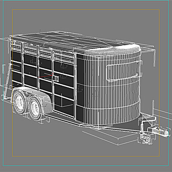 maya horse trailer - Horse & Trailer by QLEE