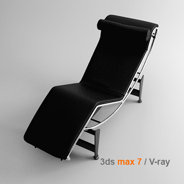 max design le corbusier lc4 - le corbusier lc4 by lajhar