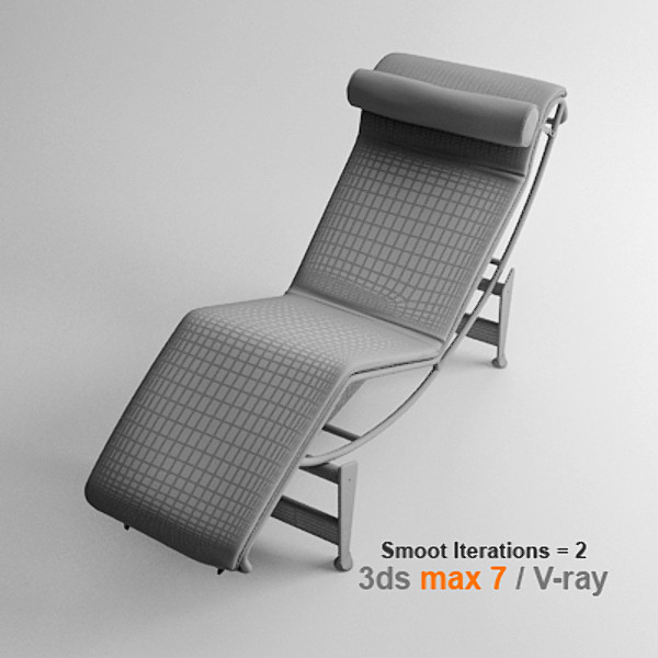 max design le corbusier lc4 - le corbusier lc4 by lajhar