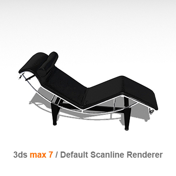 max design le corbusier lc4 - le corbusier lc4 by lajhar