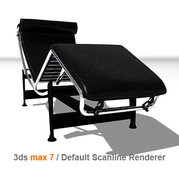 max design le corbusier lc4 - le corbusier lc4 by lajhar