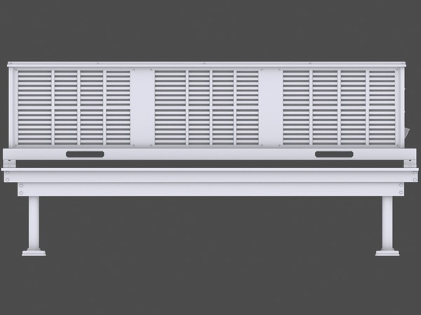 3d model hvac rooftop cooling unit - HVAC Rooftop Cooling Unit 2 by Redafvir