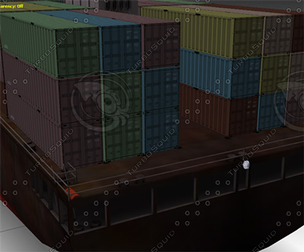 ship hyundai primorsky class 3d model - Ship Hyundai Primorsky class by rdklein