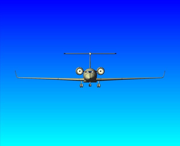 gulfstream g650 3d model - Gulfstream G650(rev).sat or .stp or .3dm or .dwgAssembly by RodgerSaintJohn