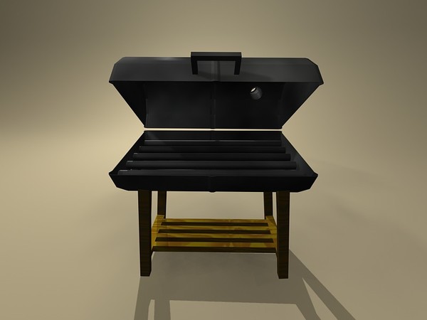 3d grill model - grill4.max by Animation Anchor Line