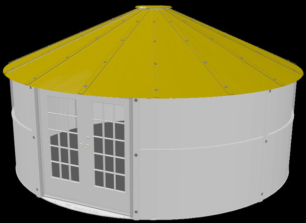 3d model yurt shelter resort green house - Mongolian Resort Yurt House Cabin Resort GAZEBO Shelter by 3D MECHANICAL ENCYCLOPEDIA