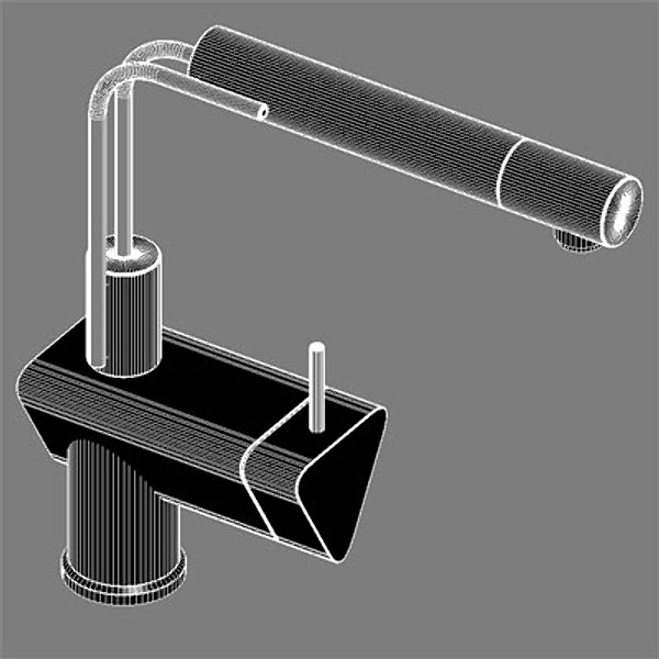 kitchen tap 3d max - Kitchen tap by Peter Zk