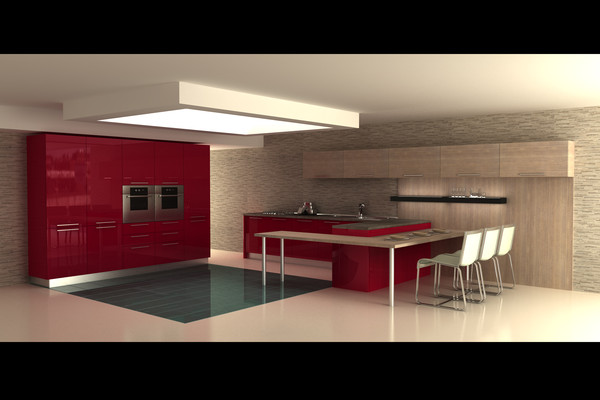 maya kitchen - Kitchen by studiorender