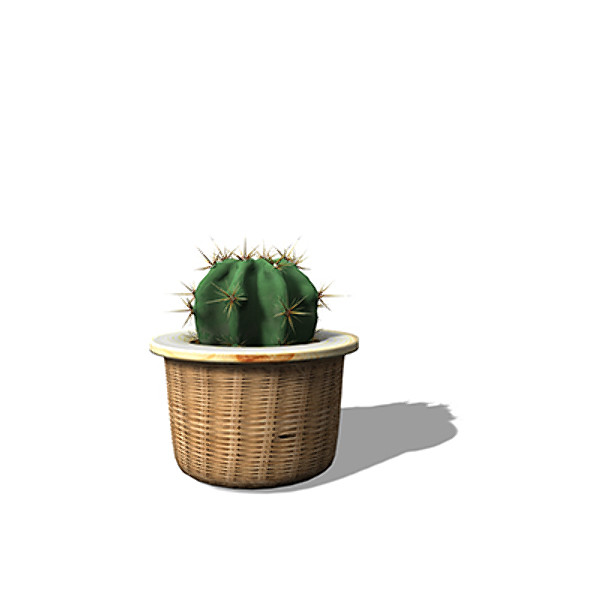3d xfrogplants electrode cactus plant - XfrogPlants Electrode Cactus by xfrog