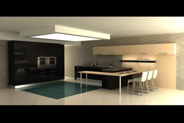 maya kitchen - Kitchen by studiorender