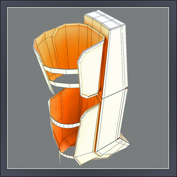 maya ice hockey - leg - Ice Hockey - Leg Pads by Tornado Studio