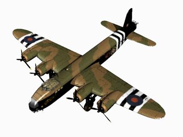 maya short stirling glider tug - Short Stirling Glider Tug by pbratt