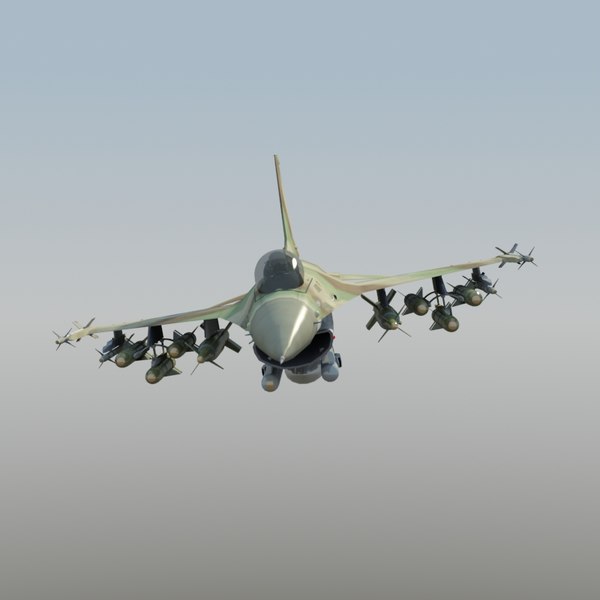f16c israeli barak 3d model - F16C Barak IDF Israeli... by ES3DStudios
