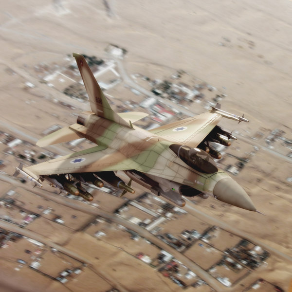 f16c israeli barak 3d model - F16C Barak IDF Israeli... by ES3DStudios