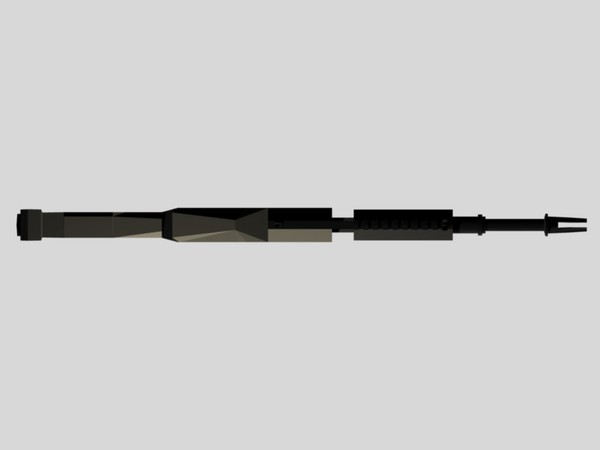 bullpup assault rifle blend free - Bullpup Assault Rifle by ChrisStolze