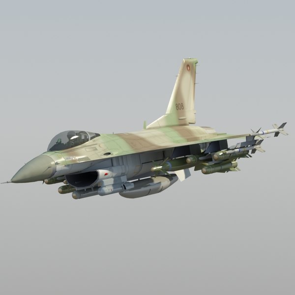 f16c israeli barak 3d model - F16C Barak IDF Israeli... by ES3DStudios