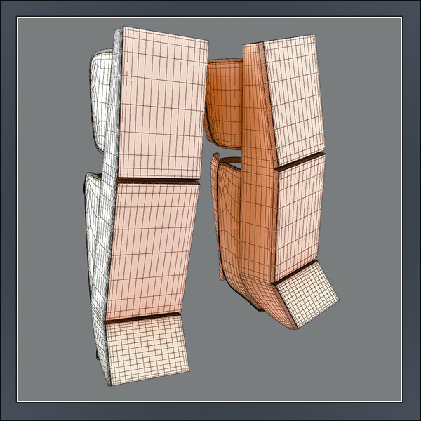 maya ice hockey - leg - Ice Hockey - Leg Pads by Tornado Studio