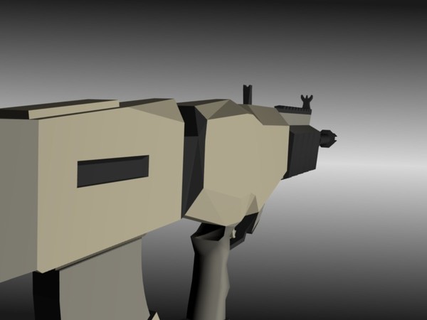 bullpup assault rifle blend free - Bullpup Assault Rifle by ChrisStolze