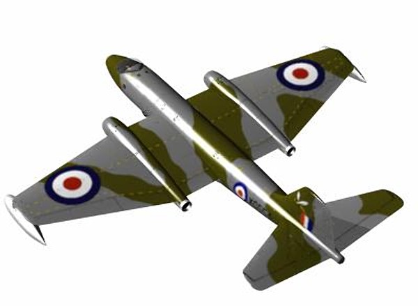cinema4d english electric canberra b - English Electric Canberra B(I)6 by pbratt