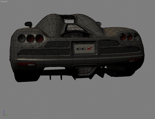 koenigsegg ccx 3d model - Koenigsegg CCX by 3d_addict