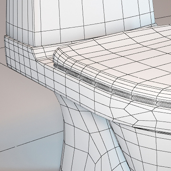 maya toilet lilia - WC Lilia by Stubborn3D