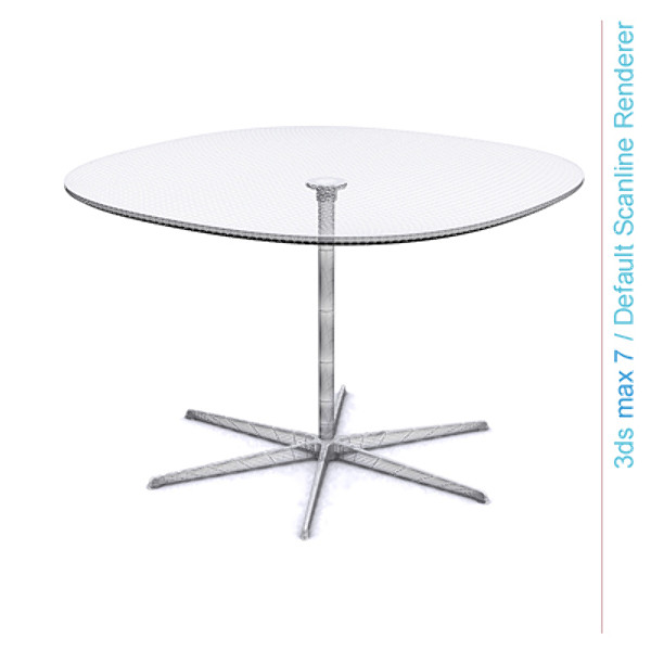 arne jacobsen tables dxf - super-circular 6 star leg by lajhar