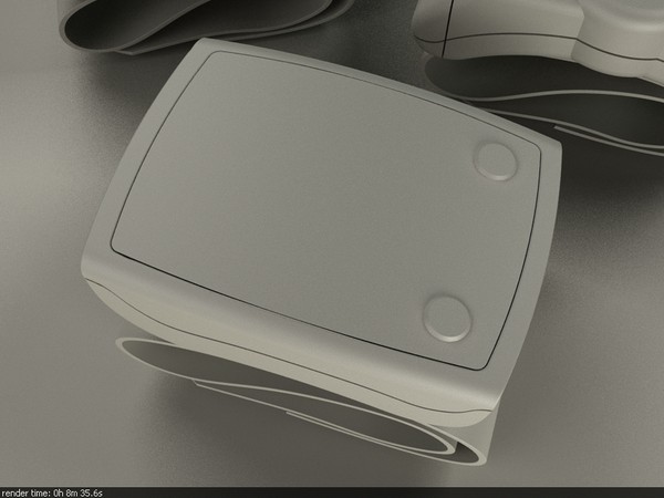 3d model of set blood pressure monitors - Blood pressure monitor set by FOURTH WAY