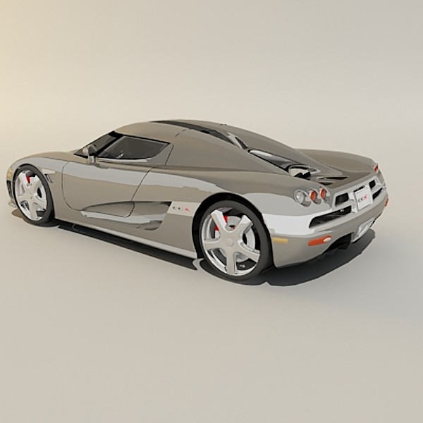 koenigsegg ccx 3d model - Koenigsegg CCX by 3d_addict