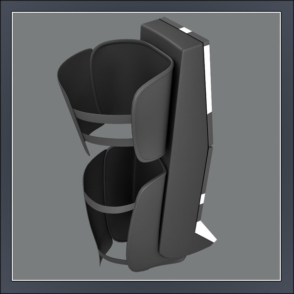 maya ice hockey - leg - Ice Hockey - Leg Pads by Tornado Studio