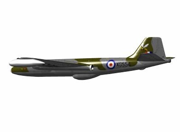 cinema4d english electric canberra b - English Electric Canberra B(I)6 by pbratt