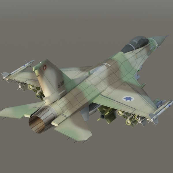 f16c israeli barak 3d model - F16C Barak IDF Israeli... by ES3DStudios