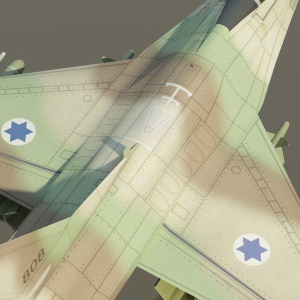 f16c israeli barak 3d model - F16C Barak IDF Israeli... by ES3DStudios
