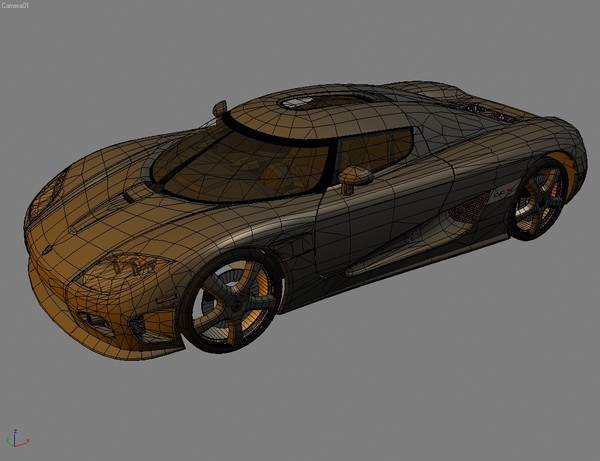 koenigsegg ccx 3d model - Koenigsegg CCX by 3d_addict