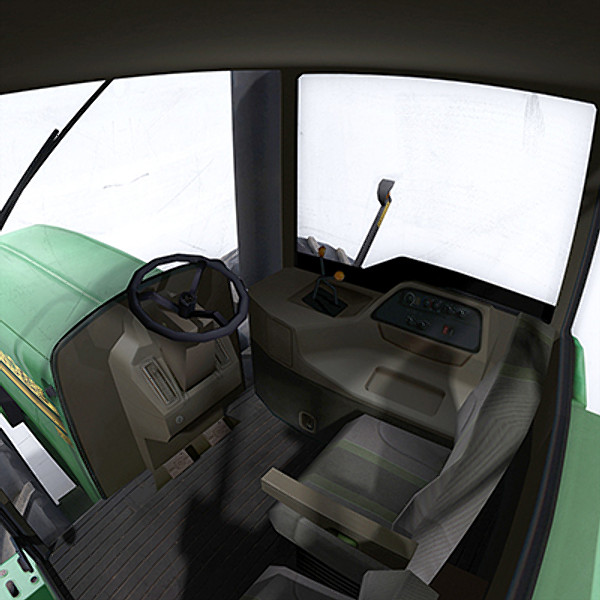 4 tractor 1 3ds - 4WD Tractor 1 by papillon