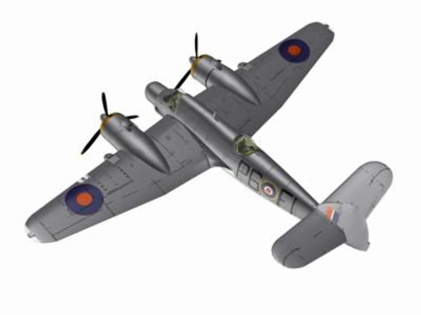 bristol beaufighter fighter tfx 3d model - Bristol Beaufighter TFX by pbratt