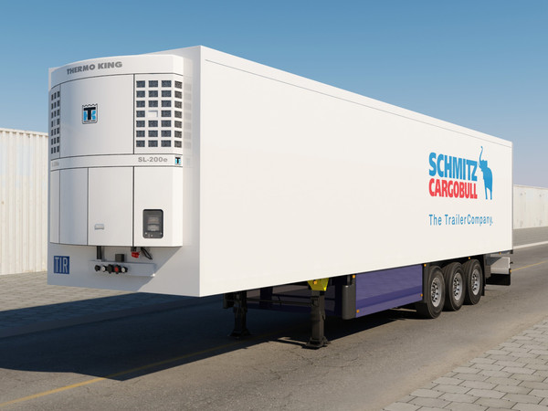 c4d schmitz trailer semitrailer - Semitrailer Schmitz by jekich1