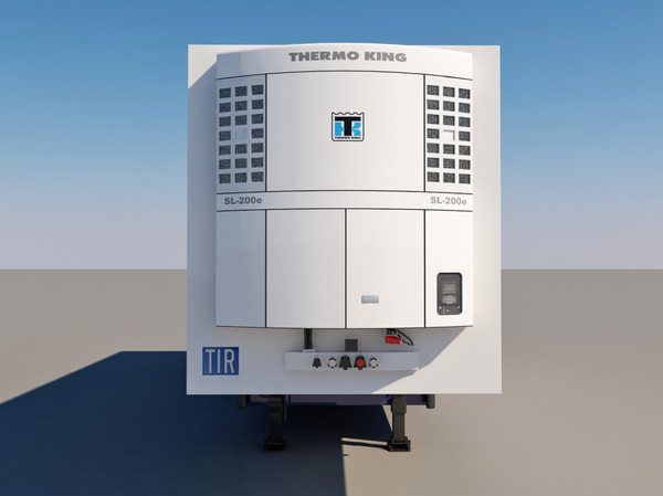 c4d schmitz trailer semitrailer - Semitrailer Schmitz by jekich1