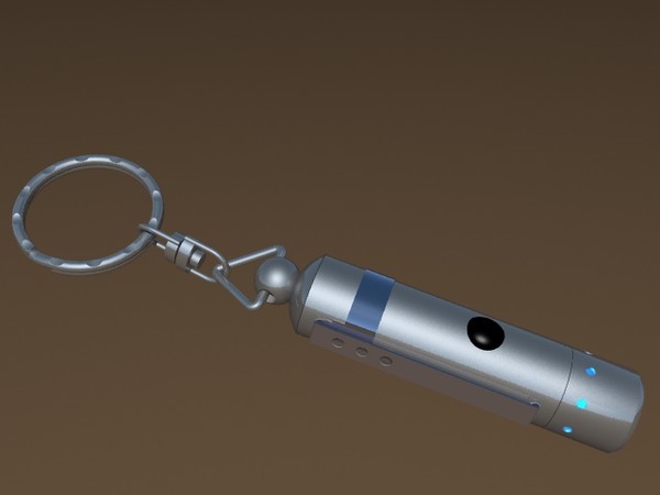 keychain 3d model - FlashLight.zip by NeoSunaru