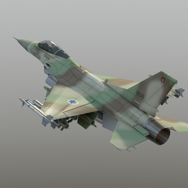 f16c israeli barak 3d model - F16C Barak IDF Israeli... by ES3DStudios