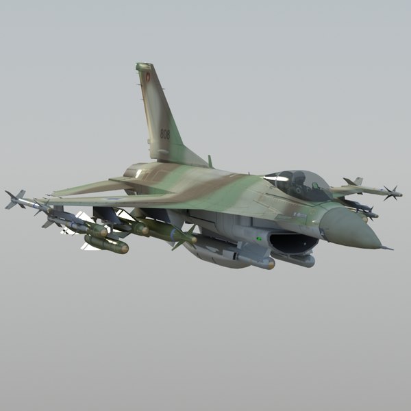 f16c israeli barak 3d model - F16C Barak IDF Israeli... by ES3DStudios