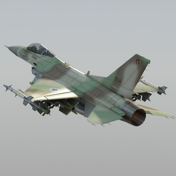f16c israeli barak 3d model - F16C Barak IDF Israeli... by ES3DStudios