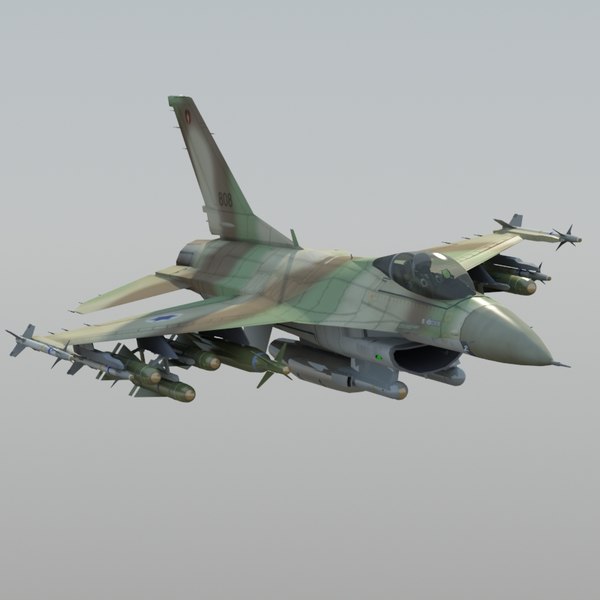 f16c israeli barak 3d model - F16C Barak IDF Israeli... by ES3DStudios