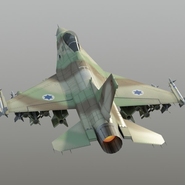 f16c israeli barak 3d model - F16C Barak IDF Israeli... by ES3DStudios